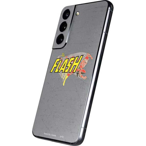 DC Comics The Flash Vintage Action Running Pose Galaxy S22 Skin